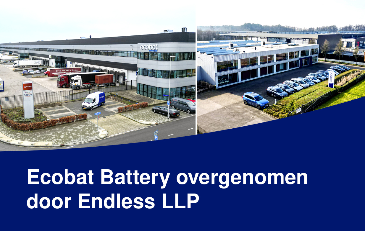 Ecobat overgenomen door Endless